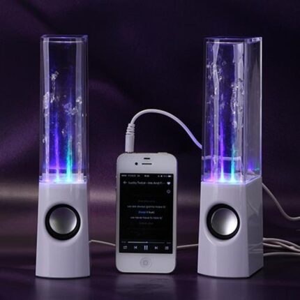 Dancing Water Speaker LED Light Fountain Speaker Home Party